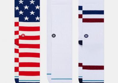 STANCE THE AMERICANA CREW SOCKS 3 PACK ΠΟΛΥΧΡΩΜΟ - STANCE - 