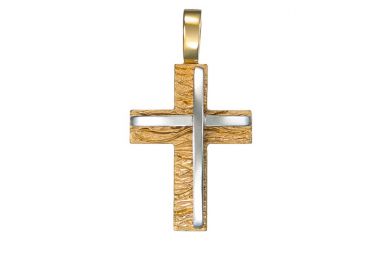 Σταυρός Δίχρωμος Κ14 - 13011 -  - 