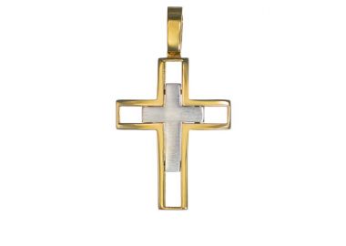 Σταυρός Δίχρωμος Κ14 - 13015 -  - 
