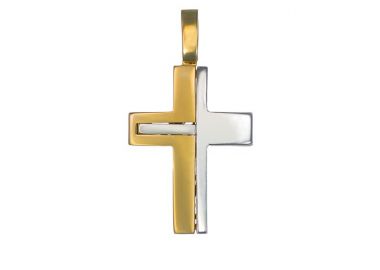 Σταυρός Δίχρωμος Κ14 - 13016 -  - 