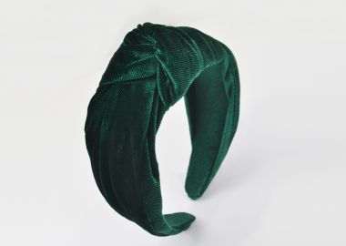 Στέκα βελούδινη με κόμπο - MAT FASHION - 