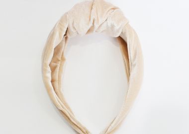 Στέκα βελούδινη με κόμπο - MAT FASHION - 