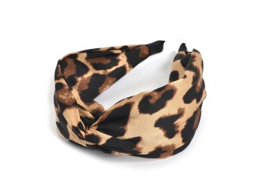 Στέκα λεοπάρ με κόμπο - MAT FASHION - 