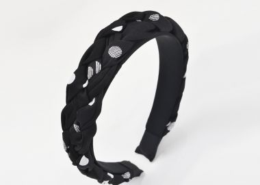 Στέκα πουά πλεξούδα - MAT FASHION - 