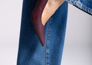 Stephan Μυτερές γόβες στιλέτο - 22-373 - Bordeaux Matte - Stephan - 
