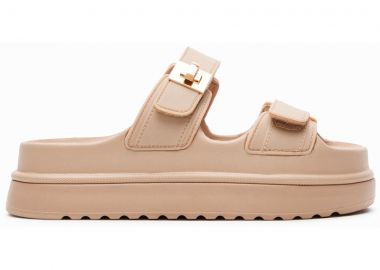 STEVE MADDEN μπεζ σανδάλι BigSchmona-J - Steve Madden - 