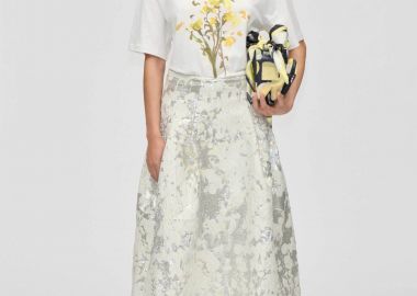 Stine Goya γυναικεία midi φούστα jacquard 