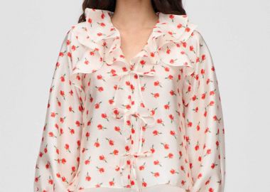 Stine Goya γυναικεία μπλούζα με floral print 