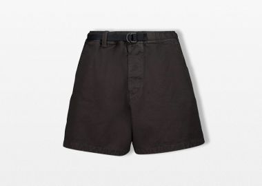 STONE ISLAND Ανδρικό Γκρι Bermuda Shorts - STONE ISLAND - 