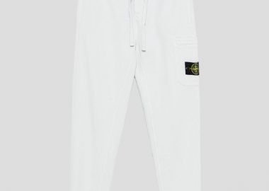 STONE ISLAND Ανδρικό Μπλε Tracksuit Pants - STONE ISLAND - 