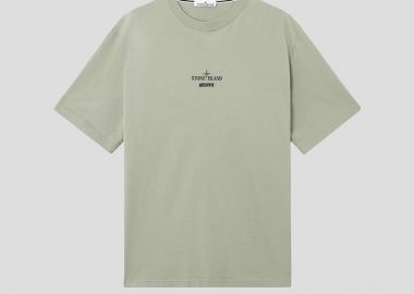 STONE ISLAND Ανδρικό Πράσινο Archivio Men's T-Shirt - STONE ISLAND - 