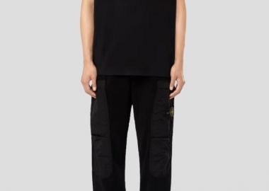 STONE ISLAND Ανδρικό T-Shirt With 'Optical One' Print - STONE ISLAND - 