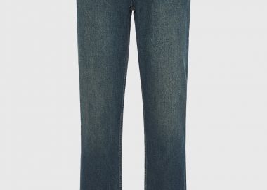 Straight fit τζιν παντελόνι με washed effects - FUNKY BUDDHA - 