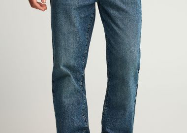 Straight fit τζιν παντελόνι με washed effects - FUNKY BUDDHA - 