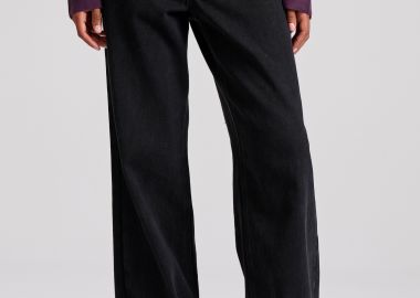 Straight fit τζιν παντελόνι με ζώνη - FUNKY BUDDHA - 