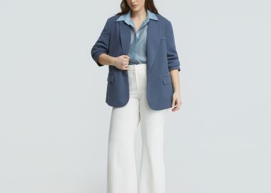 Structured σακάκι με κουμπιά - MAT FASHION - 