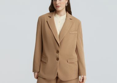 Structured σακάκι με κουμπιά - MAT FASHION - 
