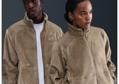 Stussy x Nike Full Zip Fleece Pine Nut HQ8524223 MBS - Nike Sportswear - 