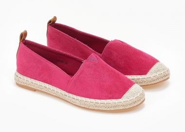 Suede εσπαντρίγιες με ραφές - Φούξια - Issue - 