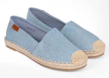 Suede εσπαντρίγιες με ραφές - Τζιν - Issue - 