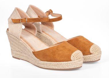 Suede εξώφτερνες εσπαντρίγιες - Κάμελ - Issue - 