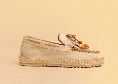 Suede μοκασίνια με χάντρες - 5206179081603 -  - 