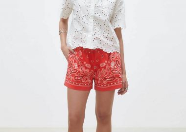 Suncoo Paris γυναικείο σορτς με bandana print 