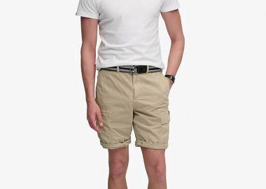 Superdry ανδρική βερμούδα cargo Straight Fit 