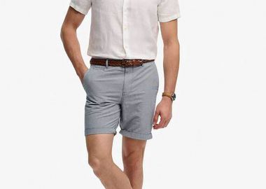 Superdry ανδρική βερμούδα chino Straight Fit 