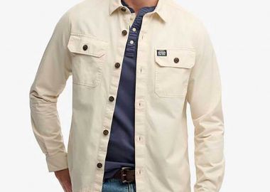 Superdry ανδρικό overshirt με τσέπες Relaxed Fit 