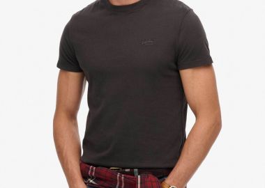 Superdry ανδρικό T-shirt με κεντημένο λογότυπο Slim Fit 