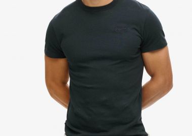 Superdry ανδρικό T-shirt με κεντημένο λογότυπο Slim Fit 