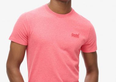 Superdry ανδρικό T-shirt με κεντημένο λογότυπο Slim Fit 