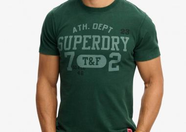 Superdry ανδρικό T-shirt με λογότυπο Relaxed Fit 
