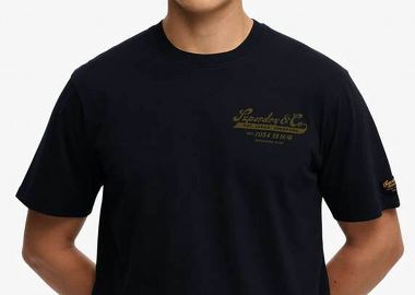 Superdry ανδρικό T-shirt με print Loose Fit 