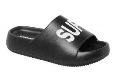 SUPERDRY Γυναιεία Παπούτσια Παντόφλες Sole Sliders TXS24225 Μαύρο - SUPERDRY - 