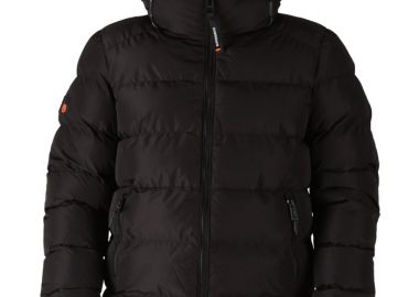 SUPERDRY M5011905A-16A ΜΠΟΥΦΑΝ PUFFER BLACK - Superdry - 