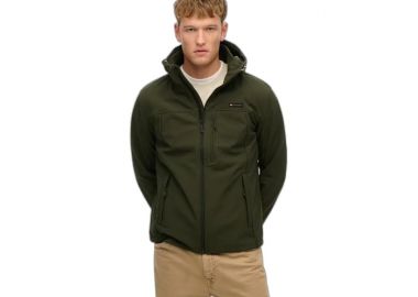SUPERDRY M5012103A-1KM SOFTSHELL TREKKER OLIVE - Superdry - 