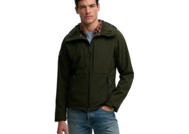 SUPERDRY M5012327A-1KM SOFTSHELL TREKKER OLIVE GREEN - Superdry - 