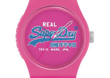 SUPERDRY Urban Original - SYL280PU, Fuchsia case with Fuchsia Rubber Strap - Superdry - 