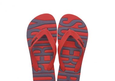SUPERDRY Vintage Vegan Flip Flop S-XL - ΚΟΚΚΙΝΟ - Superdry - 