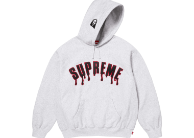 Supreme Ghostface Arc Hooded Sweatshirt 'Ash Grey' SS26SW96ASHGREY MBS - Supreme - 