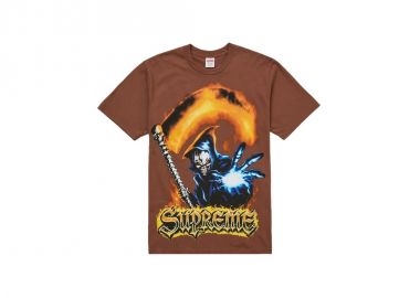 Supreme Grim Reaper Tee Brown SS26GRIMTEEBROWN MBS - Supreme - 