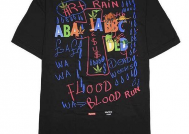 Supreme Martine Rose Lee Scratch Perry Tee Black SUPMRLSPBLK MBS - Supreme - 