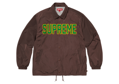 Supreme Spellout Coaches Jacket 'Brown' SS26J106BROWN MBS - Supreme - 