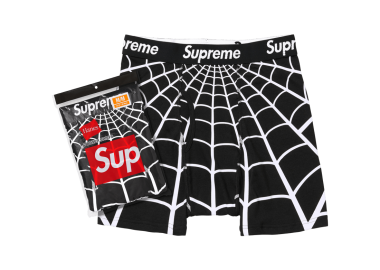 Supreme x Hanes SpiderMan Boxer Briefs 2 Pack 'Black' SS26A66BLACK MBS - Supreme - 