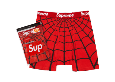 Supreme x Hanes SpiderMan Boxer Briefs 2 Pack 'Red' SS26A66RED MBS - Supreme - 