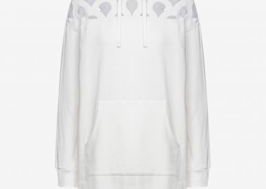 Sweatshirt Dress in White - Cutcuutur - 