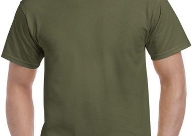 T-Shirt 2000 Gildan Ultra Cotton Military Green - Gildan - 