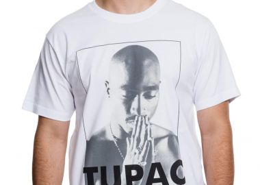 T-Shirt 2Pac Prayer Mister Tee MT422 White - Mister Tee - 